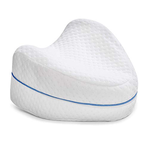 Contour Legacy Leg & Knee Foam Support Pillow - Soothing Relief for Sciatica, Back, Hips, Knees, Joints - As Seen on TV