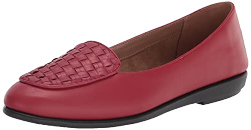 Aerosoles Women's Brielle Ballet Flat, RED, 7.5