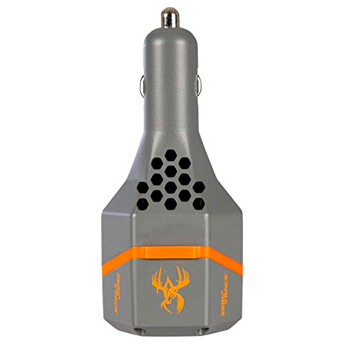 Wildgame Innovations ZeroTrace Plasma Ion Vehicle Unit | Scent Eliminator Car Plug-in, Gray, One Size (PIONVHL)