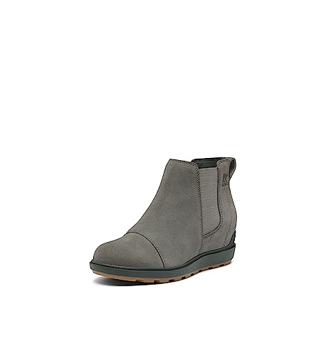 Sorel Women's Evie II Chelsea Boots - Quarry, Grill - Size 8