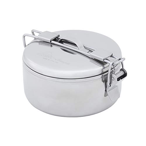 MSR Alpine Stainless Steel Stowaway Camping Pot, 775 mL