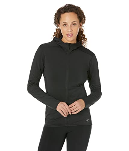 Arc'teryx Kyanite LT Hoody Women's | Lightweight Comfortable Performance Stretch Fleece Hoody | Black, X-Small