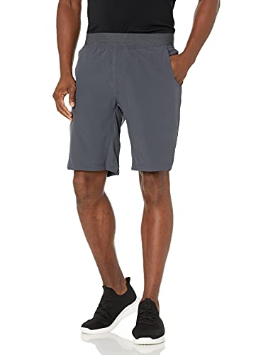 prAna Men's Standard Super Mojo Short II, Grey, Large