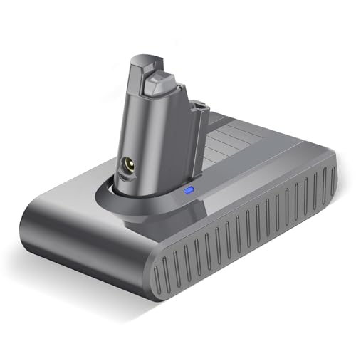 Powerextra 5.0Ah 21.6V Replacement Battery for V6 Battery Compatible with SV03 SV04 SV05 SV06 SV07 SV09 VTC4 DC58 DC59 DC61 DC62 DC72 DC74 V6 Animal V6 Absolute V6 Motorhead Handheld Vacuum