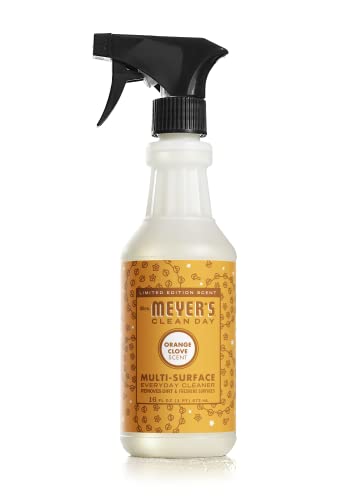 Mrs. Meyer's All-Purpose Cleaner Spray, Orange Clove, 16 Fl oz (Pack of 1)