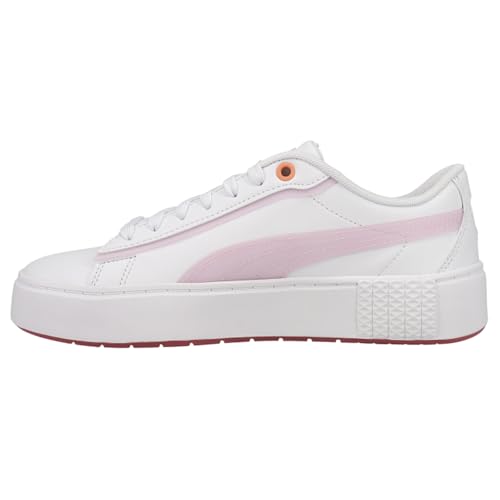 PUMA Smash Platform V2 Candy Sneakers, Women's, 6 M White/Pink
