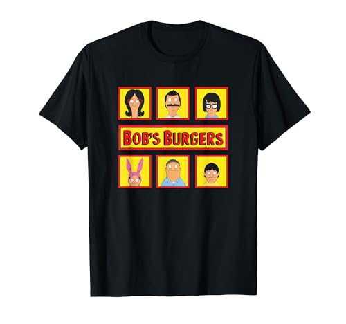 Bob's Burgers Belcher Squares T-Shirt