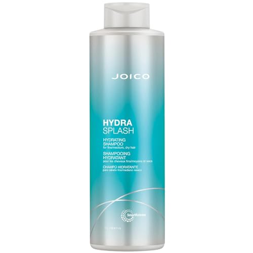 Joico HydraSplash Hydrating Shampoo | For Fine, Medium, Dry Hair | Replenish Moisture | Add Hydration & Softness | With Sea Kelp & Coconut Water | 33.8 Fl Oz