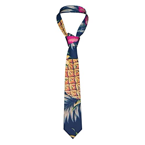TIETIE Mens Luxury Polyester Textile Neckties Classic Formal Suiting Neck Ties Wedding Prom Hawaiian Flower Party Necktie