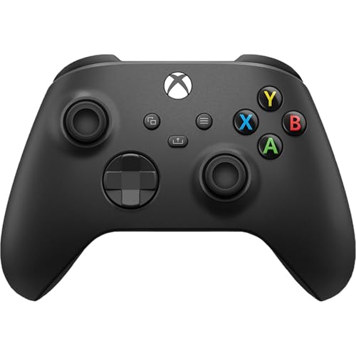 Xbox Core Wireless Gaming Controller – Carbon Black – Xbox Series X|S, Xbox One, Windows PC, Android, and iOS