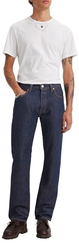 Levi's Men's 501 Jean, Rinse, 33W x 32L