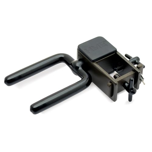 HME High-Quality Durable Reliable Versatile Easy-to-Install Universally Mountable Hunting Tree Stand Bow Holder - 360 Fork Rotation, Rock solid attachment