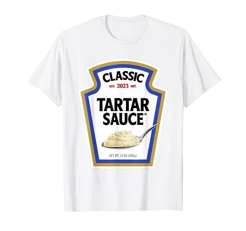 Tartar Sauce Halloween 2023 Costume Matching Couple T-Shirt