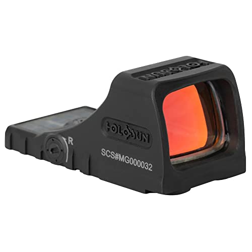 Holosun SCS-MOS Multi-Reticle 32MOA Green Circle & 2MOA Dot MOS Pistol Cut Solar-Charging Reflex Sight SCS-M-GR