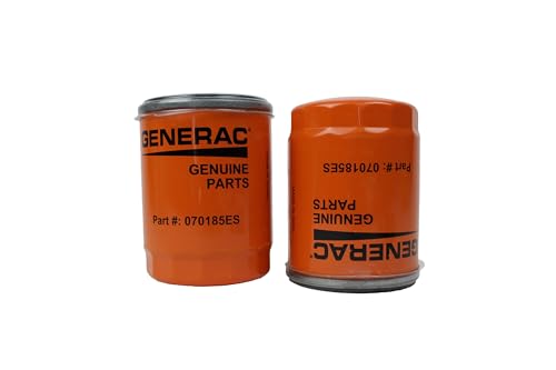 Generac 2 Pack Genuine 070185ES Oil Filter Fits 070185E 70185 OEM