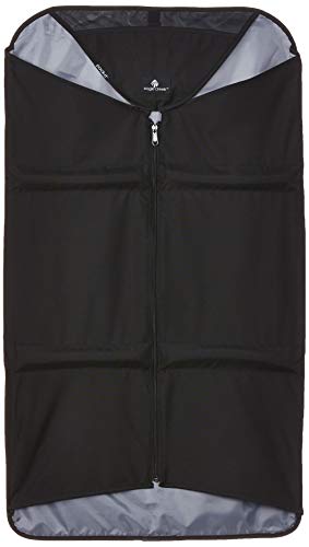 Eagle Creek Pack-It Garment Sleeve - Lightweight Travel Garment Bag for Clothes, Dress Shirts, and Pants - Perfect for Use as a Carry On Garment Bag, Black