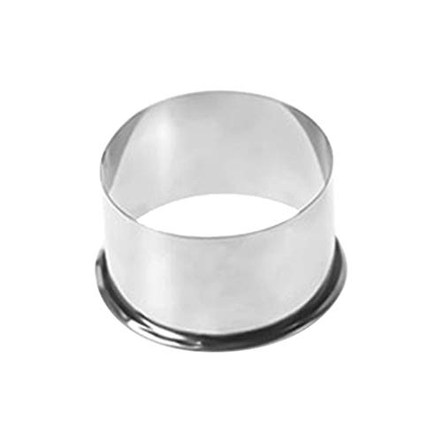 Gallity Dumpling Maker Stainless Steel Dumpling Cutter Cookie Cutters Dumpling Skin Maker Ravioli Cutter Mold Dough Press Cutter Round Biscuit Dough Cutters for Dumpling Wrapper