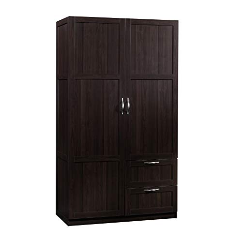 Sauder Miscellaneous Wardrobe/Storage Pantry cabinets, L: 40. 00' x W: 19. 45' x H: 71. 10', Cinnamon Cherry