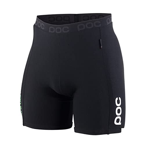 POC, Hip VPD 2.0 Shorts, Padded Mountain Biking Armor for Men and Women, Black, L-XL
