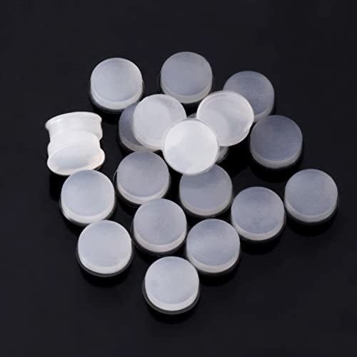 Canomo Pack of 20 Soft Rubber Silicone Flute Plugs Open Hole Plug Flutes Repair Parts Accessories, 7 X 3mm