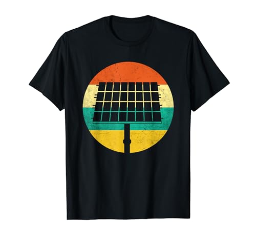 Vintage Renewable Energy Solar Panel Solar Power T-Shirt
