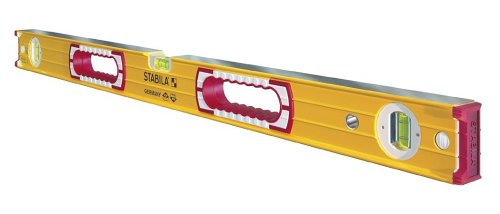 Stabila 37448 48-Inch builders level, High Strength Frame, Accuracy Certified Professional Level, Yellow