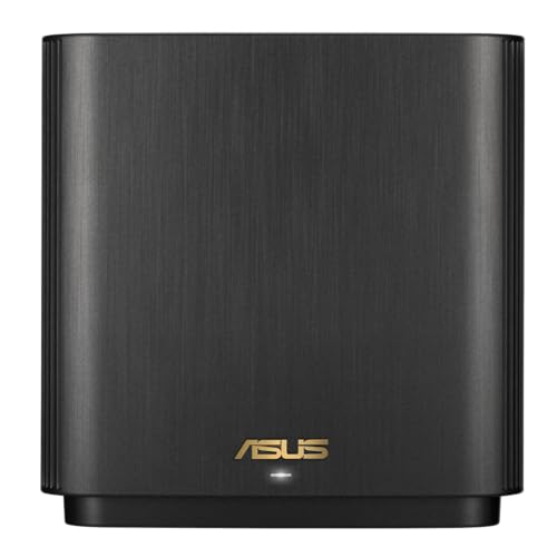 ASUS ZenWiFi AX6600 Tri-Band Mesh WiFi 6 System (XT8 1PK) - Whole Home Coverage up to 2750 sq.ft & 4+ rooms, AiMesh, Included Lifetime Internet Security, Easy Setup, 3 SSID, Parental Control, Charcoal