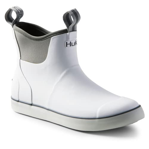 Huk Men's Rogue Wave Shoe, High-performance Fishing & Deck Boot, White - New, 11