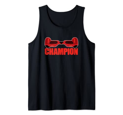 Hoverboarding Electric Scooter Hoverboard Champion Tank Top