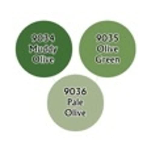 Reaper Paint Olive Greens Triad RPR 09712