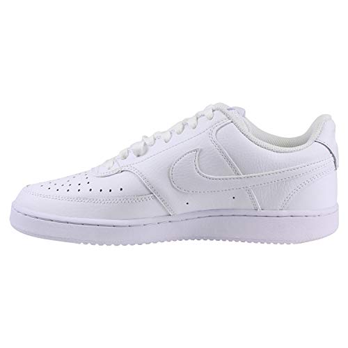 Nike men's Court Vision Low Sneaker, White/Whiteblack, 9 Regular US