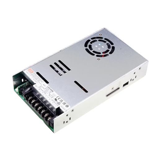 Mean Well LAD 600W 55.2V Switching Power Supply, LAD-600DU AC-DC Dual Output UPS Power Supply Driver Adapter Converter Transformer for Safety System, Computer Project, etc