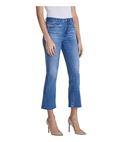AG Adriano Goldschmied Women's Jodi HIGH-Rise Slim FIT Flare Leg Crop Jean, 12 Years Waves, 29