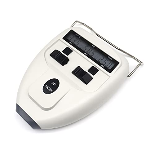 AISITESY Optical Digital Pupillary Distance Meter Led Pd Meter Pupilometer Interpupillary Distance Measuring Tool Ophthalmic Equipment with LCD Display Optical Pd Pds（Battery Not Included）