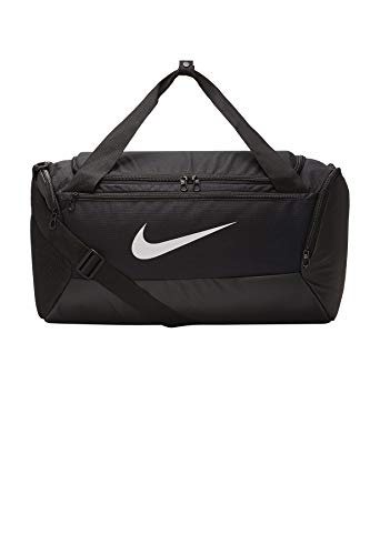 NIKE Brasilia Small Duffel - 9.0, Black/Black/White