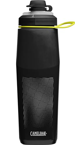 CamelBak Peak Fitness Water Bottle 25oz, Black/Silver