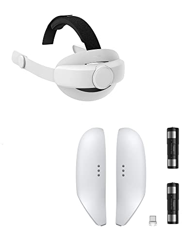 Anker Head Starp Compatible with Oculus Quest 2, Easily Switch Between Virtual and Reality, Adjustable Size for Using, Replacement Parts Kit for Anker Charging Dock for Oculus Quest 2