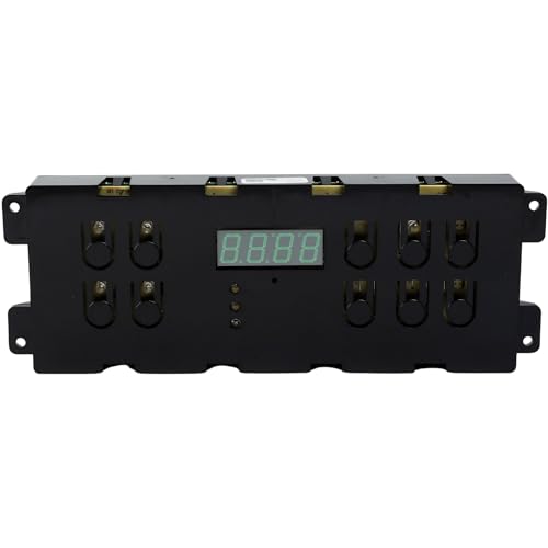 Frigidaire 5304511908 Oven Control Board and Clock for Electric Ranges and Stoves, Black