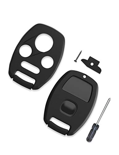 Replacement Key Fob Shell Keyless Entry Remote fits Honda Accord 2003-2012 / CR-V 2005-2006 / Civic EX 2006-2013 / Pilot 2009-2015 (1 Pack)