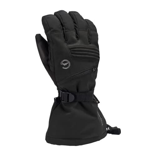 Gordini Men's Standard Gore-Tex Storm Glove, Black/Black, X-Large