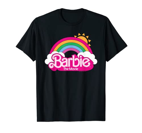 Barbie The Movie - Rainbow Logo T-Shirt