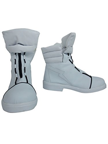 YuanCos Kill la Kill Ryuko Matoi Girls White Halloween Short Cosplay Shoes Boots (Female US 5.5/EU36)