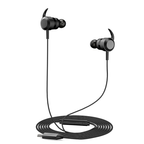 targeal USB C Wired Gaming Ear Buds - 7.1 Surround Sound in-Ear Headphone - Detachable Microphone - Integrated Mute and Volume Control - Gamer Earbuds for Mobile Gaming, Switch, Xbox One, PS, PC