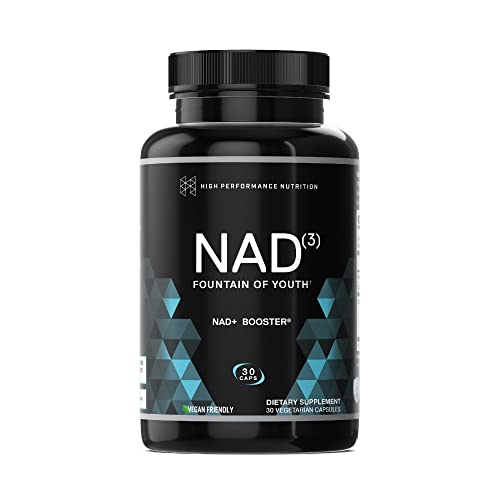 HPN NAD+ Booster – Nicotinamide Riboside Alternative (NAD3) for Men & Women | Anti Aging NRF2 Activator, Superior to NADH – Natural Energy Supplement for Longevity & Cellular Health, 30 Veggie Pills