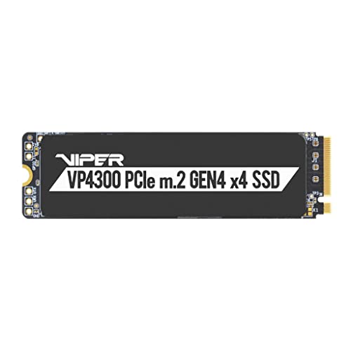 Patriot Memory Viper VP4300 1TB M.2 2280 PCIe Gen4 x 4 Solid State Drive, Compatible with PS5