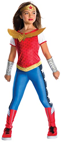 Rubie's Child's DC Superhero Girl's Deluxe Wonder Woman Costume, Medium