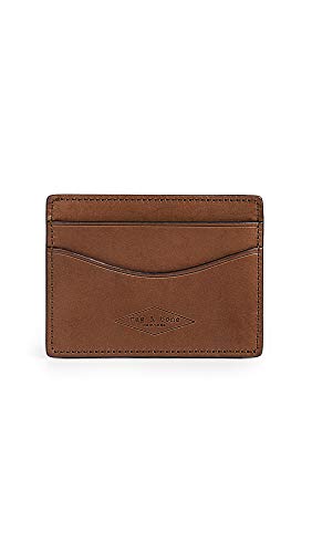 Rag & Bone Men's Hampshire Card Case, Brown Combo, One Size
