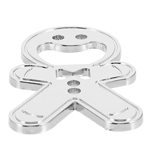 Anneome Gingerbread Man Bottle Opener Kitchen Jar Opener Wine Bottles Opener Wine Cork Remover Metal Beer Opener