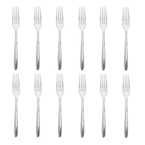Nambe Dune 18/10 Stainless Steel Dinner Fork (Set of Twelve)