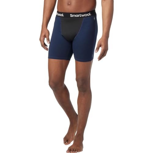 Merino Sport Wind Boxer Brief - Men's, Deep Navy, L